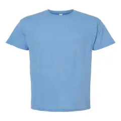 M&O&reg; Gold Soft Touch Short Sleeve Crewneck T-Shirt Light blue heather