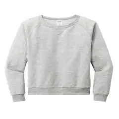 Allmade&reg; Unisex Organic French Terry Crewneck Sweatshirt Granite grey heathe