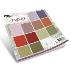Find It Trading Berries Beauties Paper Pack 8"X8" 12/Pkg-Solid Colors, On The Fields