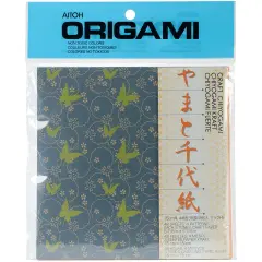 Aitoh Origami Paper 5.875"X5.875" 48/Pkg-Craft Chiyogami