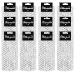 Pack of 12 2 3/4" Crochet Headband White