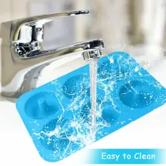 Kitcheniva Silicone Donut Molder Blue