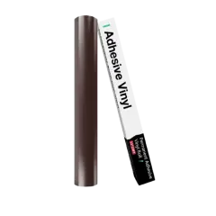 Kitcheniva 12"x10' Adhesive Permanent Vinyl DIY Craft Glossy & Matte Glossy coffee