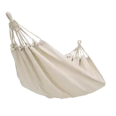 Double Canvas Hammock Swing Bed for Camping, Garden, Patio