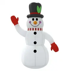 8ft Inflatable Snowman with LEDs