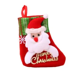 Santa Claus Socks for Christmas Decor