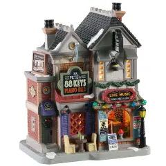 Lemax&copy; Caddington Village&trade;: Mr. Pete's 88 Keys Piano Bar