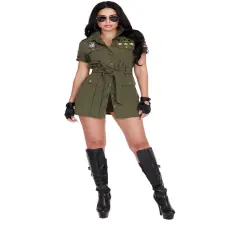Adult's Womens Air Force Fighter Pilot Costume