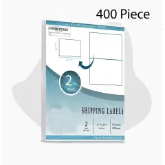 Maximize Logistics Effortless Precise Labeling, Perfect 5 1/2" x 8 1/2" Shipping Labels