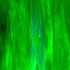 Wissmach Stained Glass Sheet and Mosaic Glass: Light Green w/Streaks of Dark Green & White Opal