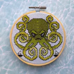 Kraken Counted Cross Stitch Kit