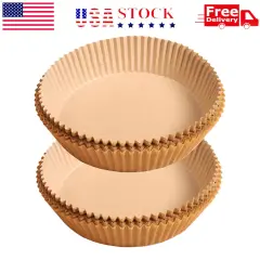 200 disposable air fryer liners for baking, roasting, and microwave use.