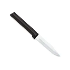 Rada Regular Paring Knife, Stainless Steel, Hand-Sharpened, 3.25 inch Blade Smooth Cut Knives, Durable Resin Handle