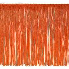 10 Yards of 6" Chainette Fringe Trim | 10 yard cut Orange