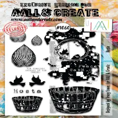 AALL And Create A5 Photopolymer Clear Stamp Set-Hosta