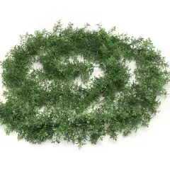 9-Foot Tealeaf Garland with 768 Realistic Tips - 6-Pack, Lifelike Greenery for Home D&eacute;cor & Event Styling - Year-Round Versatility, Floral Home by Artificial Flowers