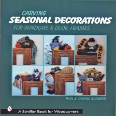 Carving Seasonal Decorations For Windows & Door Frames