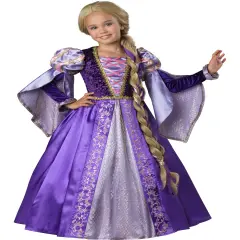 Medieval High Tower Princess Rapunzel Girl's Costume