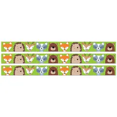 Woodland Animals EZ Border, 48 Feet Per Pack, 3 Packs