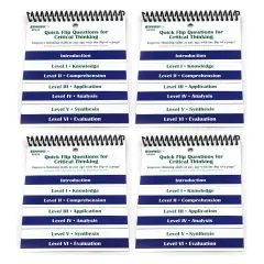 Questions for Critical Thinking Quick Flip Resource&trade;, Pack of 4