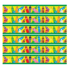 Colorful Crayons Bolder Borders&reg;, 35.75' Per Pack, 6 Packs