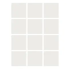 Dry Erase Stickables with Dry Erase Marker, White, 5" x 5", 12 Per Pack, 4 Packs