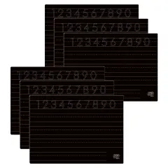 Activity Playmat - Numbers & Shapes (2-Sided), Pack of 6