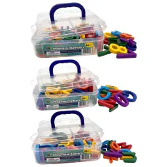 Magnetic Letters & Numbers 3-Pack, Uppercase, Lowercase, Numbers & Symbols