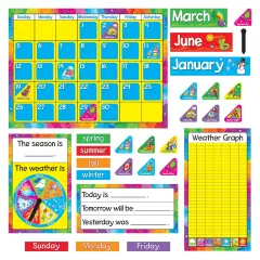 Year Around Calendar Bulletin Board Set