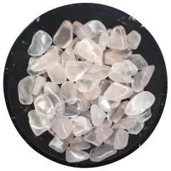 Rose Quartz Mini Crystal Chips &ndash; Size 2