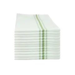 12 Pack Bistro Napkins Sage green