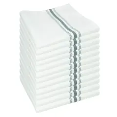 12 Pack Bistro Napkins Gray
