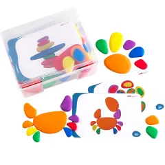 Rainbow Pebbles - Set of 36 + 40 Activities
