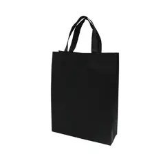 Non Woven Shopping Bag Reusable Grocery Bag | RADYAN&reg; Black