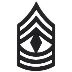 EagleEmblems P12756 Rank-Army,E8,1ST SGT (Subdued) (1'')