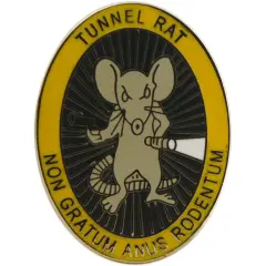 Vietnam Tunnel Rat Pin 1"