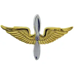 U.S. Army Aviation Pin Gold Plated 1 1/4"