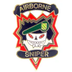Airborne Sniper Pin 1"