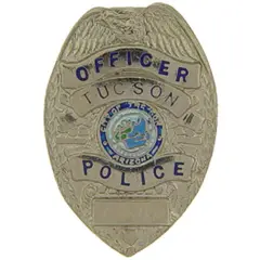 Tucson Police Officer Badge Pin 1"