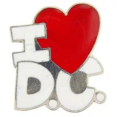 I Love Washington D.C. Pin 1"