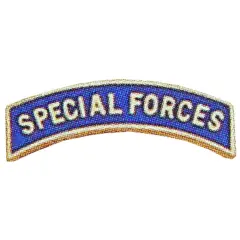 U.S. Army Special Forces Pin Blue 1"