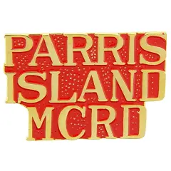 U.S.M.C. Parris Island MCRD Pin 1"