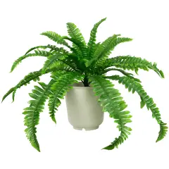 Northlight Boston Fern Artificial Potted Plant - 24" Green