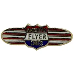 American Flyer Railroad Pin 1"