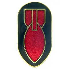 EagleEmblems P15948 PIN-USAF,Bomb Disposal (1'')