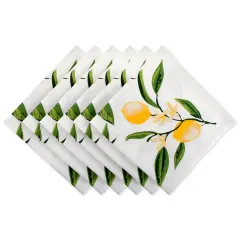 DII Lemon Bliss Print Napkin (Set of 6)