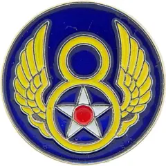 EagleEmblems P14693 PIN-USAF,008TH (Mini) (3/4'')