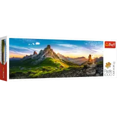 Panorama 1000 Piece Jigsaw Puzzles, Passo Di Giau, Dolomite Mountains, Puzzle of Italy, Adult Puzzles, Trefl 29038