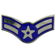U.S. Air Force E3 Airman First Class Pin 1"