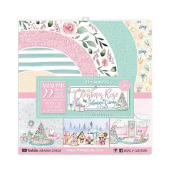 Stamperia Christmas Rose Maxi 12x12 Paper Pack